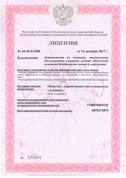 Лицензия